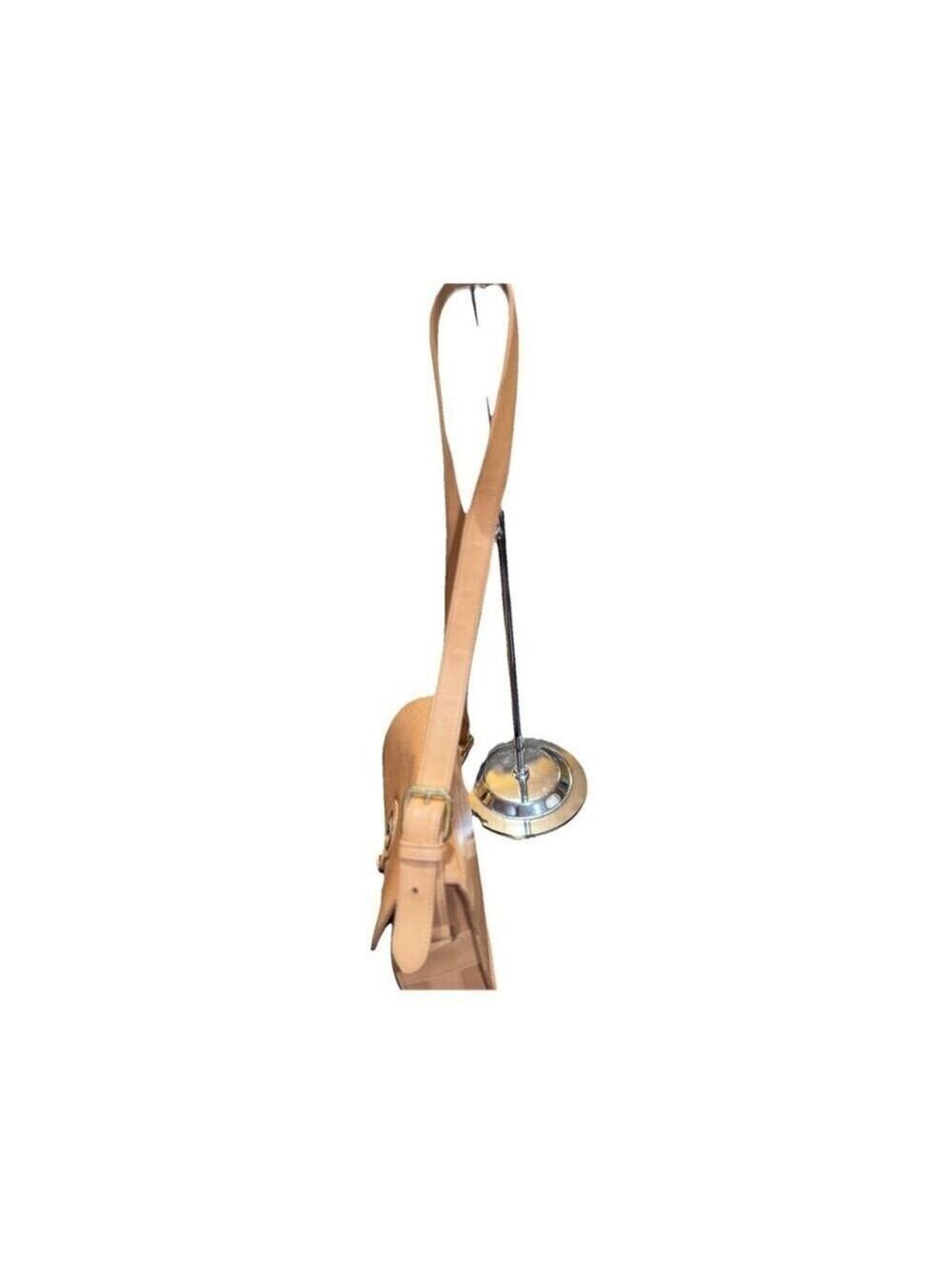 Hunting World Leather Crossbody Bag-Tan - Picture 5 of 13